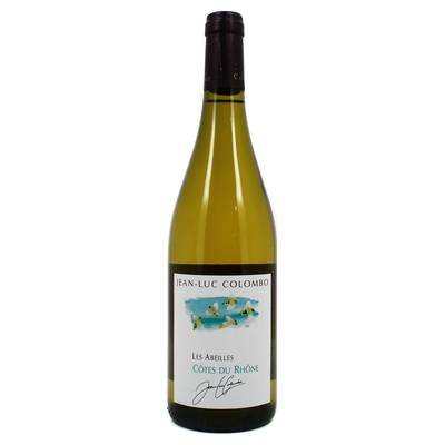 Côtes du Rhône blanc AOC Les Abeilles Jean Luc Colombo, 75cl