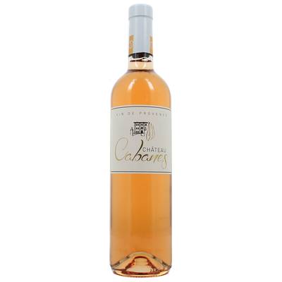 Coteaux D'Aix en Provence rosé AOP Château Cabanes Bio, 75cl