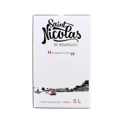 Saint-Nicolas De Bourgueil rouge AOC Vignoble de la Chevallerie, Bag in box 5L