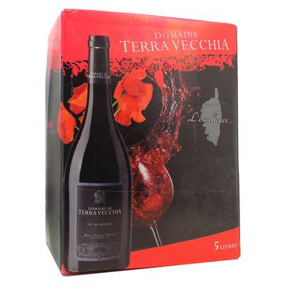 île de Beauté rouge IGP Domaine Terra Vecchia 11.5°, Bag in box 5L