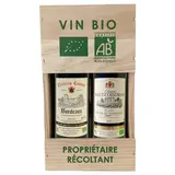 Coffret Vins Bio Ch Cansac + Ch Haut-Coindrias, 2x75cl