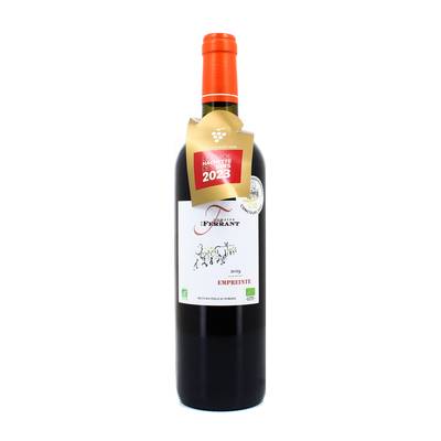 Côtes De Duras Rouge AOC Domaine Ferrant, cuvée Empreinte Bio, 75cl