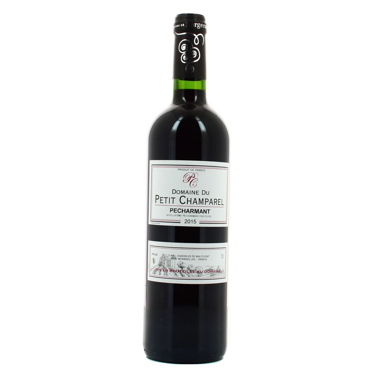 Pecharmant AOP Domaine du Petit Champarel, 75cl