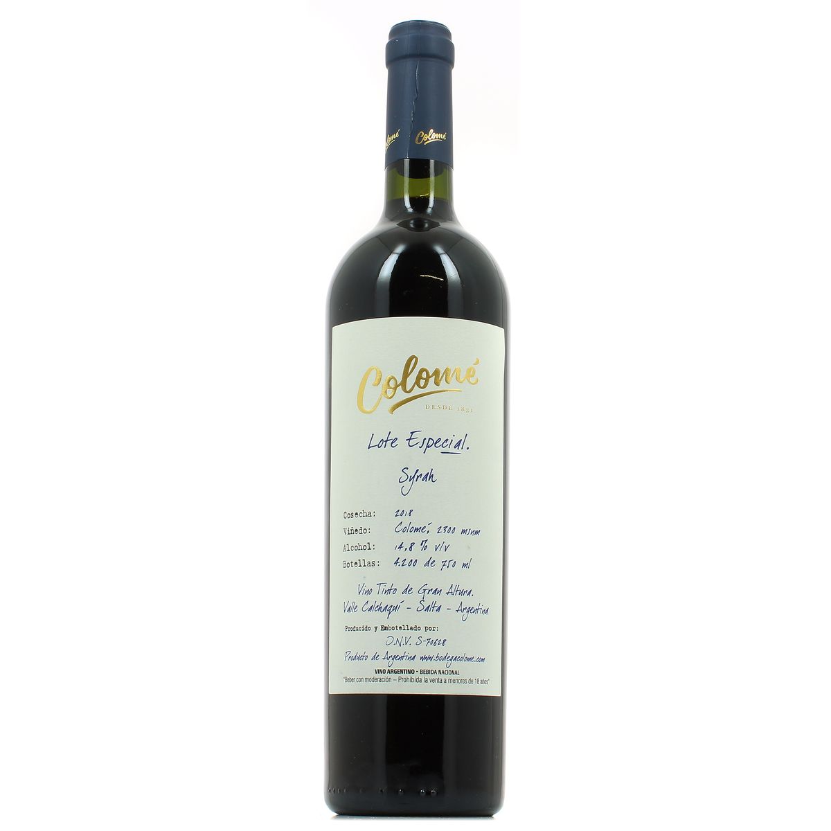 Argentine Colomé Lotte Especial Syrah, 75cl