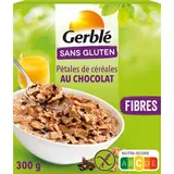 Gerblé Sans Gluten Pétales de céréales chocolat sans gluten, 300g
