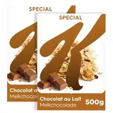 Kellogg's Céréales Special K Chocolat au Lait, Lot de 2x500g