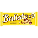 Balisto Barres chocolat miel & amandes, 9 barres