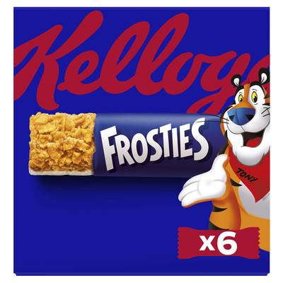 Kellogg's Barres Céréales Frosties, 6 barres