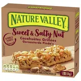 Nature Valley Barres Cacahuète Grillées, 5 barres