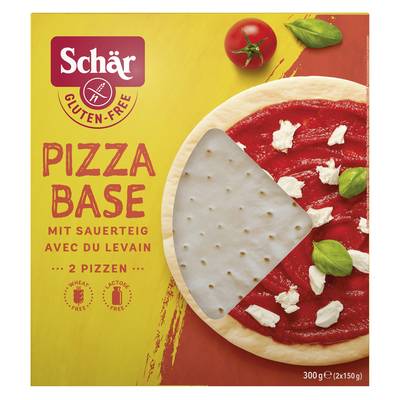 Schär Base pour Pizza sans gluten, 2x150g