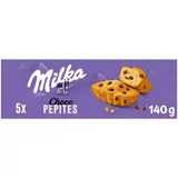 Milka Gâteau fourré aux pépites de chocolat au lait Choco Twist, 5 gâteaux - 140g