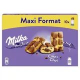 Milka Gateau moelleux Cake and choc, 10 gâteaux - 350g
