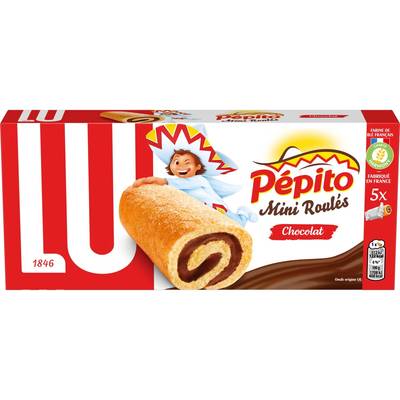 Pépito Miniroulés chocolat, 150g