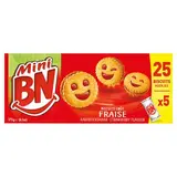 BN Mini biscuits fourrés à la fraise, 25 biscuits - 175g