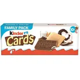 Kinder Biscuit Chocolat au Lait Cards, 10 biscuits - 256g