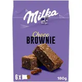 Milka Gâteaux brownie au chocolat Choco Brownie, 6 gâteaux - 180g