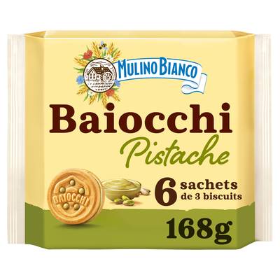 Mulino Bianco Baiocchi Pistache, 168g