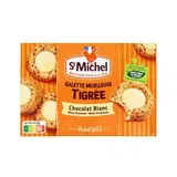 St Michel Gâteaux Galette Moelleuse Chocolat Blanc, 6 gâteaux - 180g