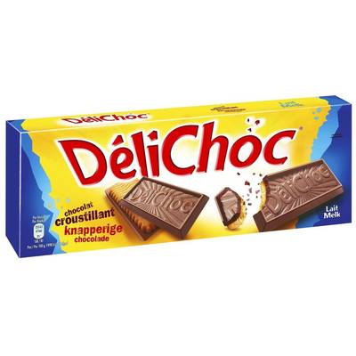 Delichoc Biscuits Chocolat au Lait, 150g