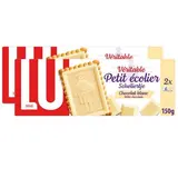Lu Petit écolier chocolat blanc, Lot de 2x150g