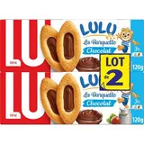 Lu Biscuit Génoise Barquette de Lulu Chocolat, 36 biscuits - 2x120g