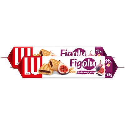 Lu Biscuits figolu aux figues, Lot de 2x192g