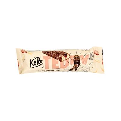 Koro Barre Proteinée au Beurre de Cacachuètes - Teddy Riner, 55g