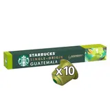 Starbucks by Nespresso Café Capsules Guatemala Intensité 5 Compatible Nespresso, 10 capsules