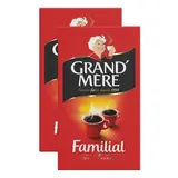 Grand Mère Café Moulu familial, Lot de 2x250g