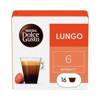 Nescafe Dolce Gusto Café Lungo Intensité 6, 16 capsules