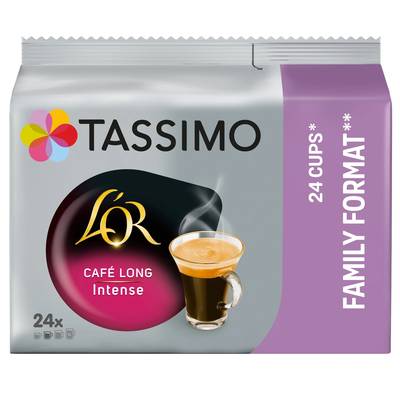 Tassimo L'or Café Long Intense, 24 dosettes