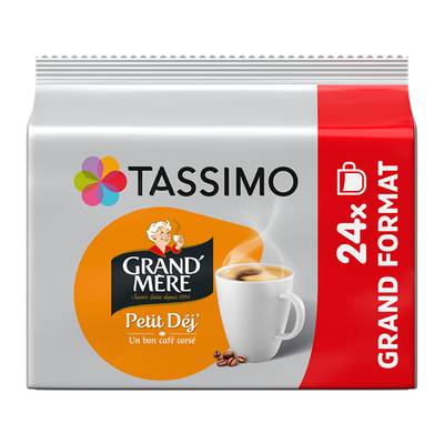 Tassimo Café Grand Mère Petit Déj, 24 dosettes