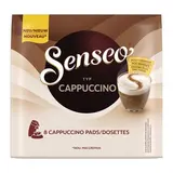 Senseo Dosettes de café Cappuccino compatibles Senseo, 8 dosettes