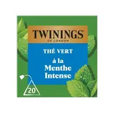 Twinings Thé vert menthe intense, 20 sachets