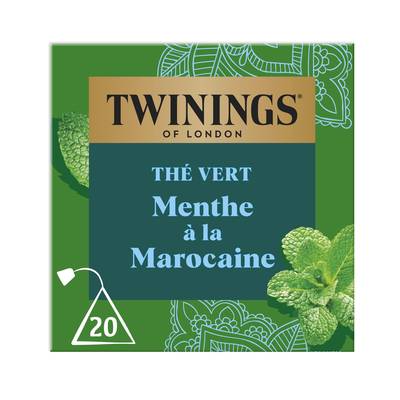 Twinings Thé vert à la menthe à la marocaine, 20 sachets