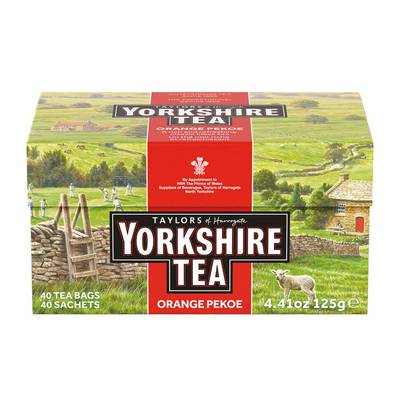 Taylors of Harrogate Thé Noir Yokshire, 40 sachets