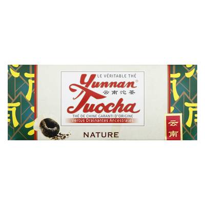 Yunnan Tuocha Thé noir nature du Yunnan, 25 sachets