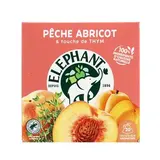 Elephant Infusion pêche abricot et touche de thym, 20 sachets