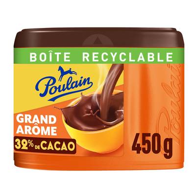 Poulain Cacao en poudre grand arome, 450g