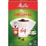Melitta Filtres à café Original 1X4 Blanc, 80 filtres