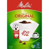 Melitta Mellita Filtre Café 102 blanc, 80 filtres