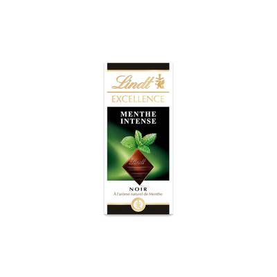 Lindt Excellence noir menthe intense, 100g