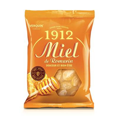 Georges Verquin Bonbons au miel de romarin, 250g