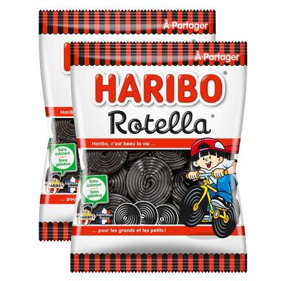 Haribo Rotella Zigoto, Lot de 2x300g