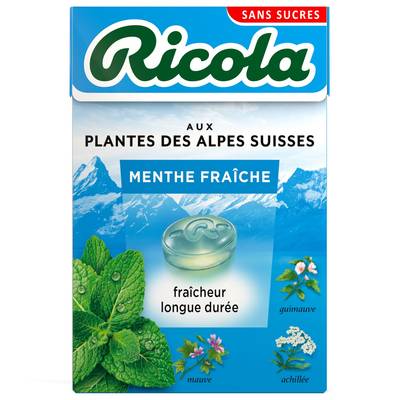 Ricola Bonbons menthe fraiche, 50g