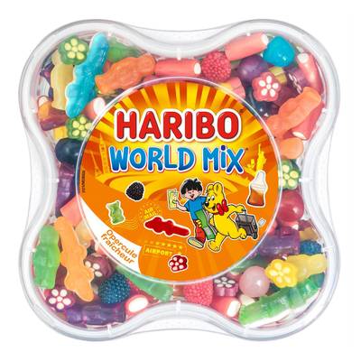 Haribo Boite assortiment Worldmix, 750g