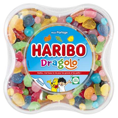 Haribo Bonbon Dragolo en boite, 750g