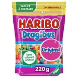 Haribo Dragibus Original Zip Fraicheur, 220g