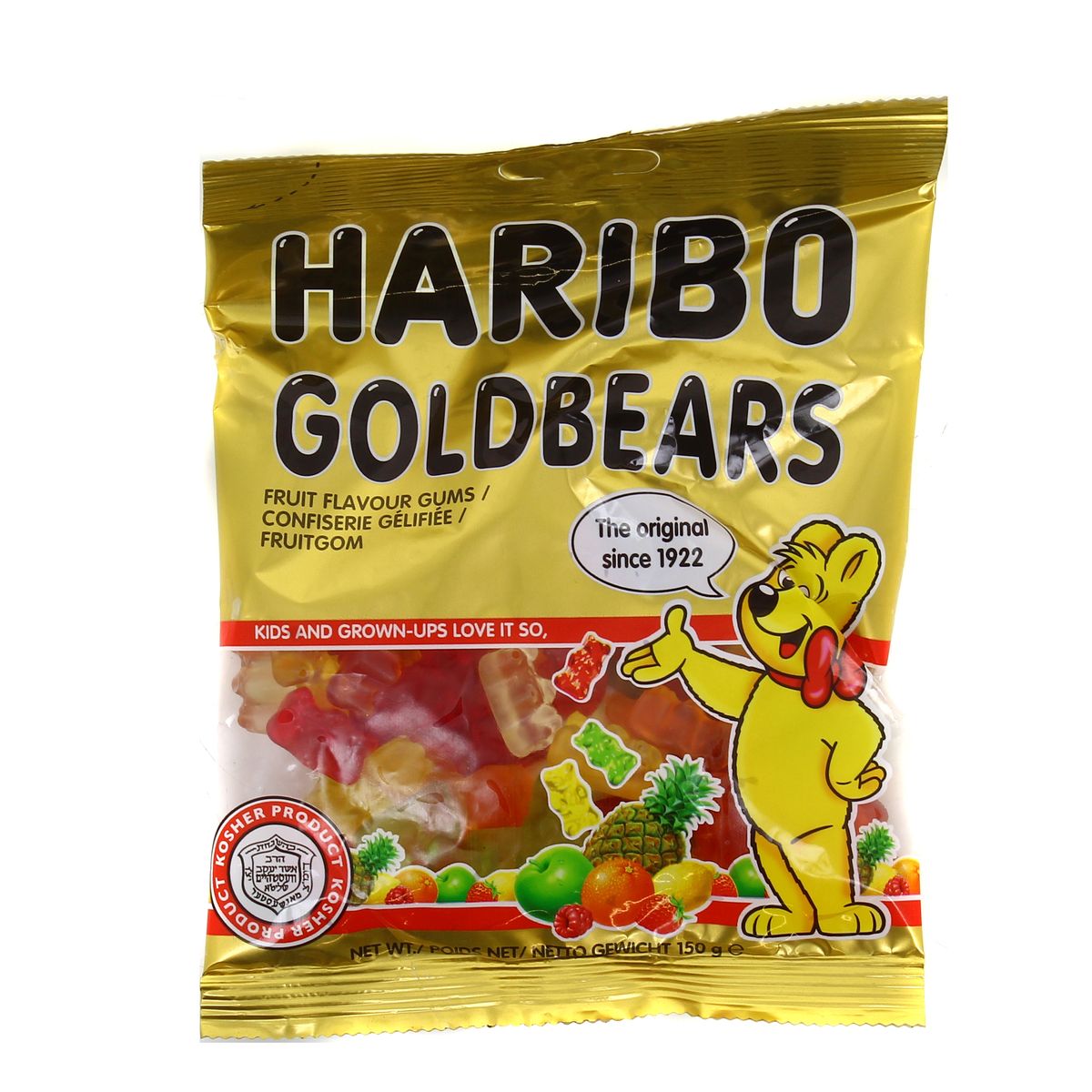 Haribo Goldbears, oursons gélifiés, 150g