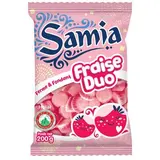 Samia Bonbons fraises fondantes Duo - Halal, 200g